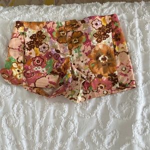 Jcrew floral shorts.